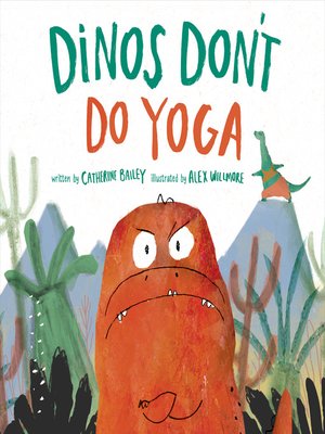 cover image of Dinos Don't Do Yoga